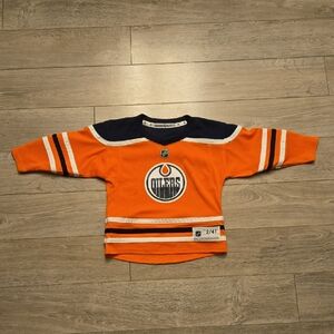 Edmonton Oilers Kids Hockey Jersey